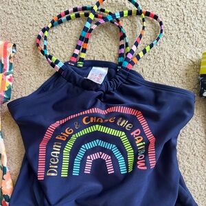 Girls size 7/8 Cat and Jack tankini
